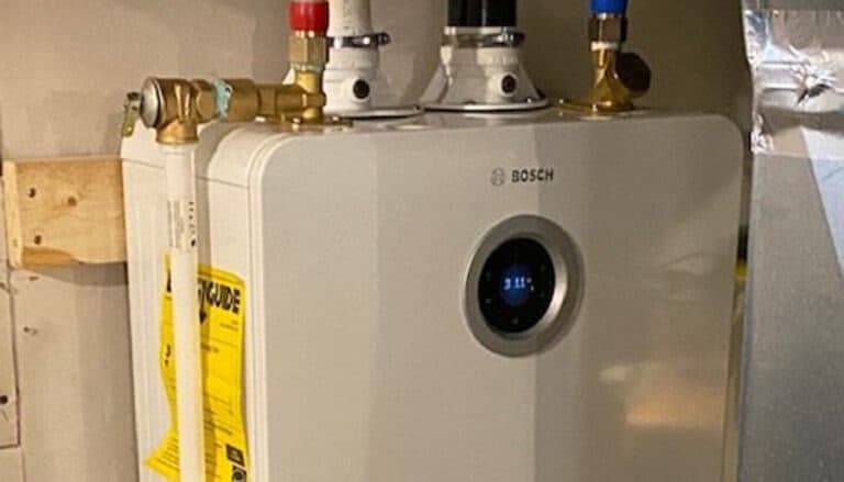 Troubleshooting Tankless Water Heater Error Codes: Bosch - Home