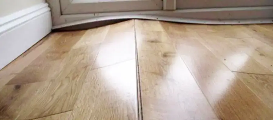 Why Laminate Flooring Is Lifting How, Hardwood Floor Not Straight