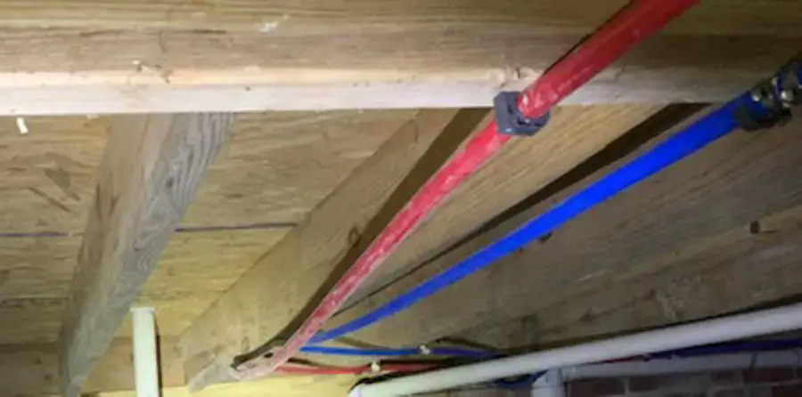 Should Pex Piping Be Insulated Home, How To Insulate Hot Water Pipes In Basement