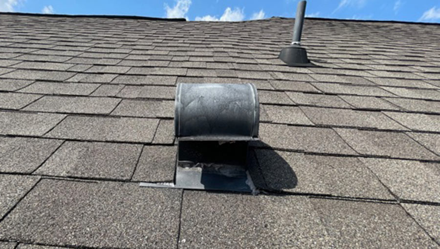 how to clean dryer vent without going on roof