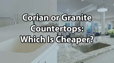 Corian Or Granite Countertops Which Is, Can You Seal Corian Countertops