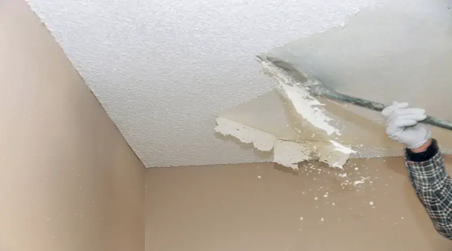 Is It Better To Remove Popcorn Ceiling, Covering A Popcorn Ceiling With Drywall