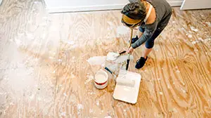 paint plywood floor sm