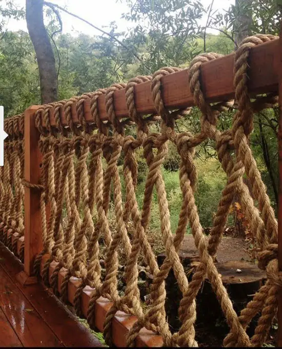 rope net railing