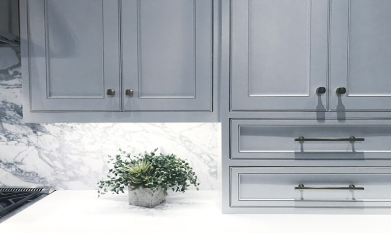 37 Best Blue Gray Colors for Cabinets in Kitchen and Bathrooms