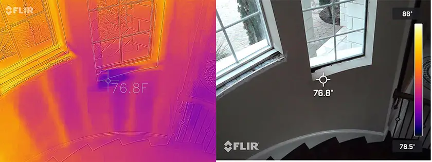 flir one pro thermal vs digital display