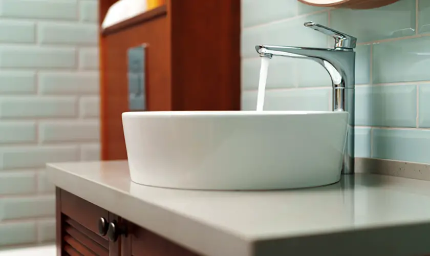 single handle vessel sink faucet