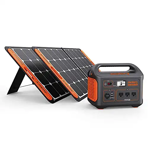 Jackery Explorer 1000 Solar Generator with Solar Panels