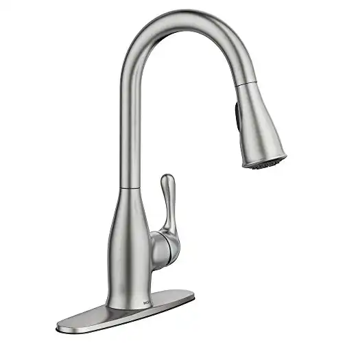 MOEN 87966SRS Kaden Single-handle Pull-down Sprayer Kitchen Faucet