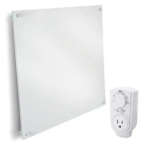 EconoHome Wall Mount Space Heater Panel - with Thermostat