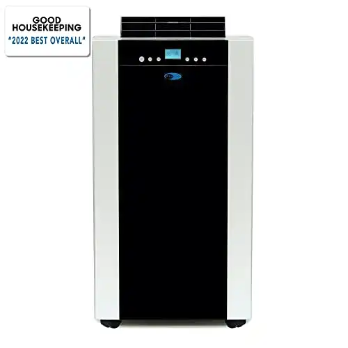 Whynter 14,000 BTU Dual Hose Portable Air Conditioner, Dehumidifier, Fan & Heater with Activated Carbon Filter