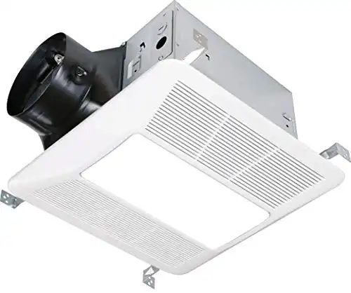 Kaze Ultra Quiet Bathroom Ventilation Exhaust Fan with LED Light