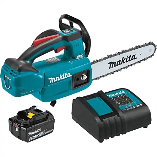 Makita XCU06SM1 18V LXT® Lithium-Ion Brushless Cordless 10" Top Handle Chain Saw Kit (4.0Ah)