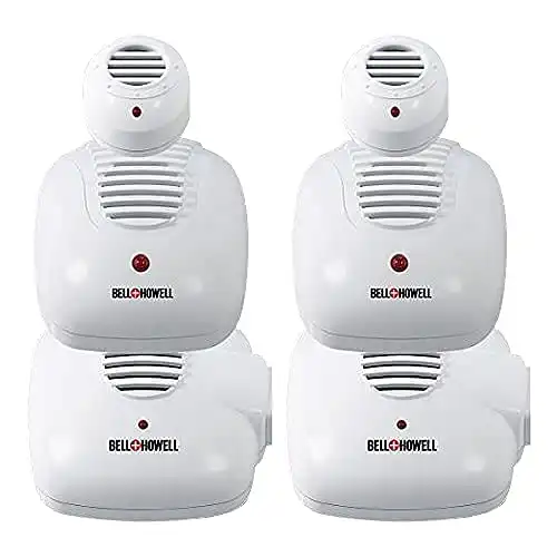 Bell + Howell Ultrasonic Pest Repeller Home Kit (Pack of 6), Ultrasonic Pest Repeller, Pest Repellent: Safe for Humans and Pets