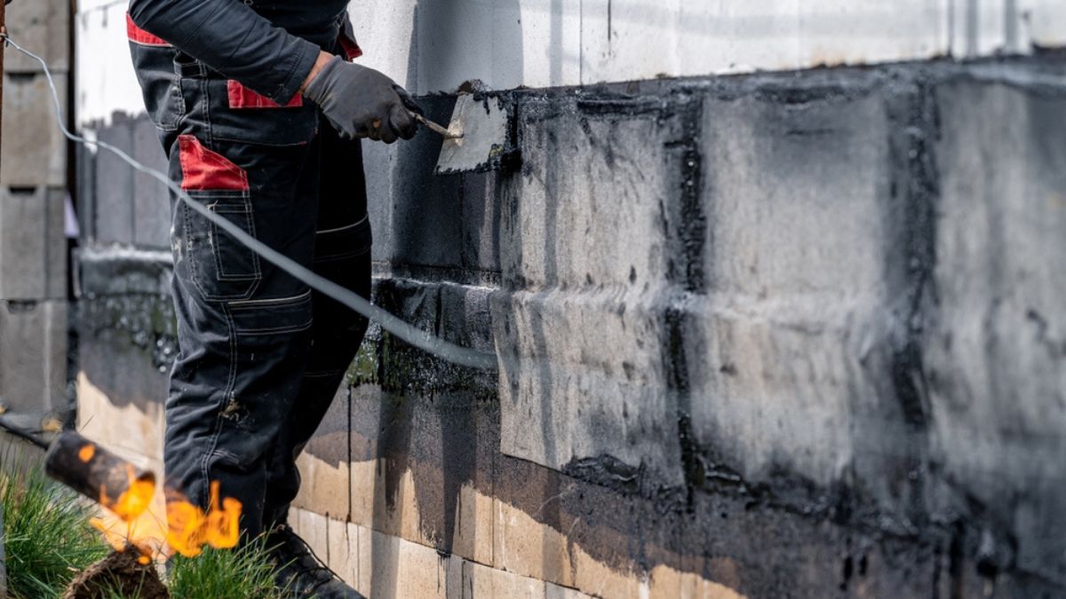 exterior waterproofing basement walls